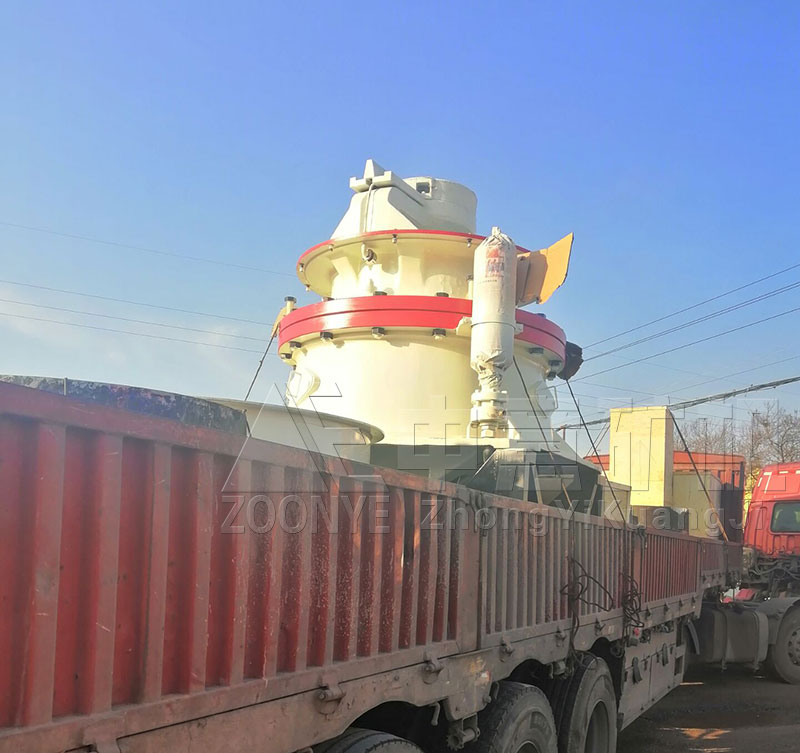 时产200吨底部单缸液压圆锥破碎发往山东