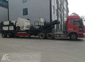 移动式石子机常用机型有哪些,配置时需要参考哪些因素