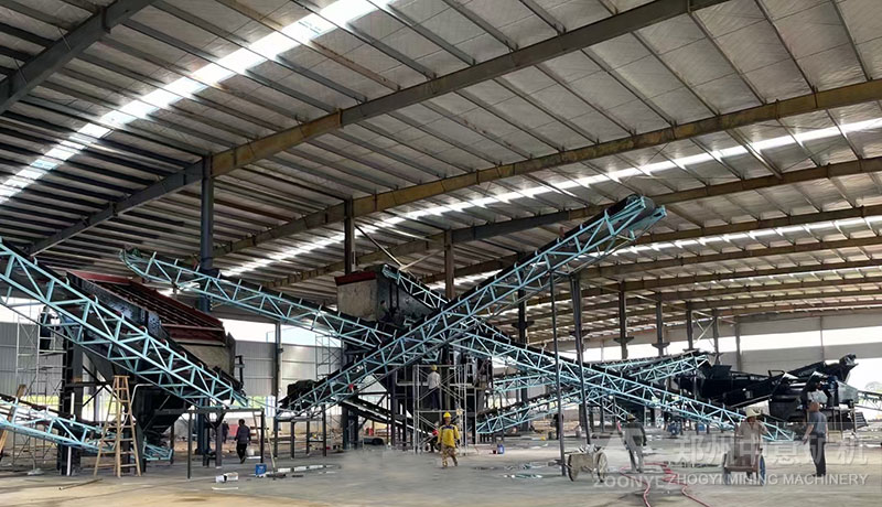 整条生产线均由凯发k8国际首页矿机提供