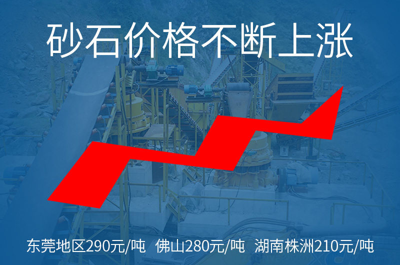 砂石料价格高涨