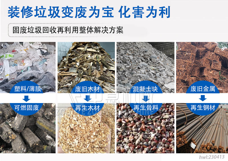 装修垃圾变肥为宝 化害为利 装修垃圾变肥为宝 化害为利