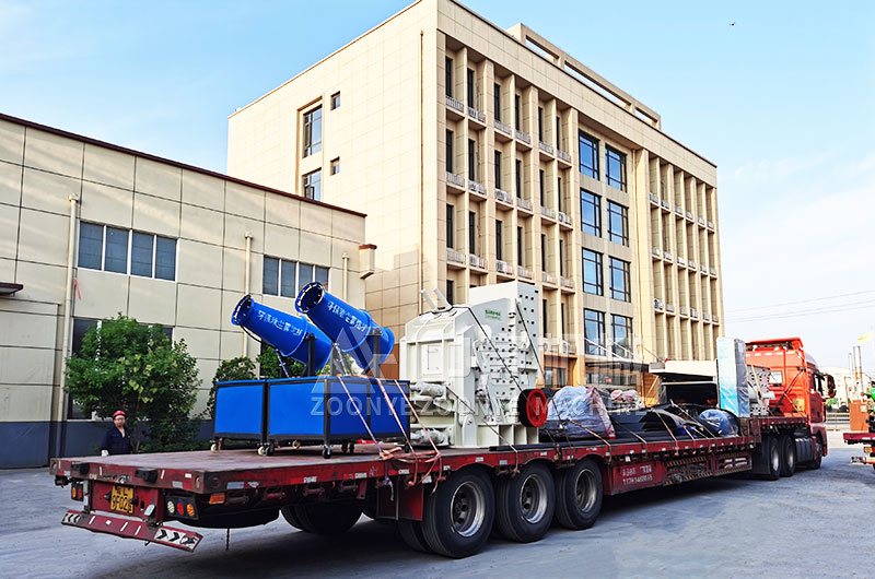 垃圾处理设备装车完毕 垃圾处理设备装车完毕