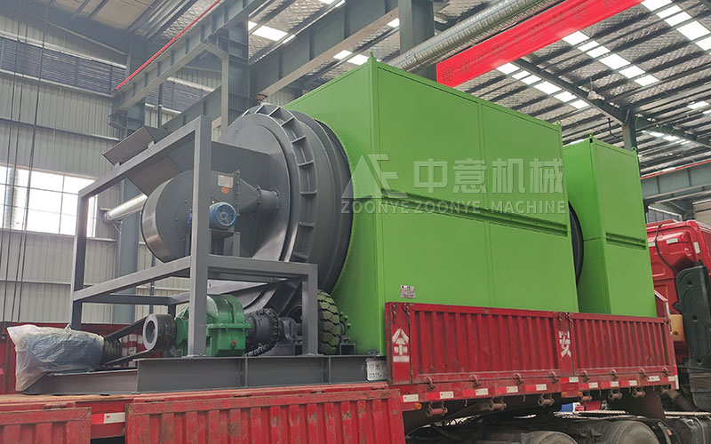 固废垃圾筛分设备滚筒筛 固废垃圾筛分设备滚筒筛