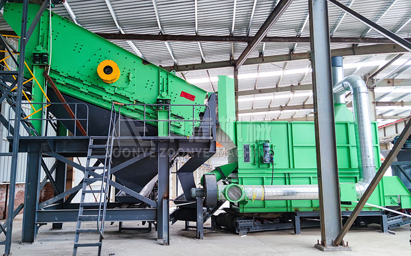 棒条弛张筛+综合风选机 棒条弛张筛+综合风选机