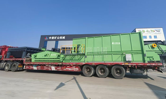 凯发k8国际首页机械再创佳绩,一批装修垃圾处理设备顺利发货!