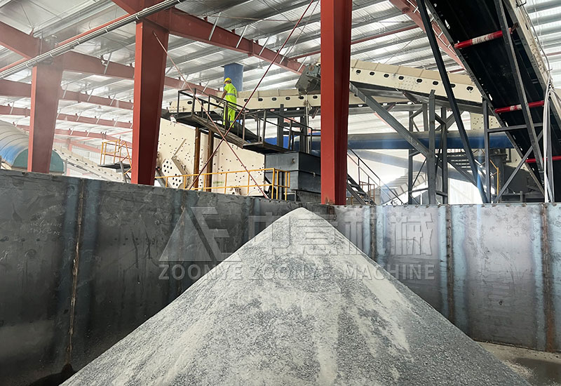 筛分出的细沙 筛分出的细沙