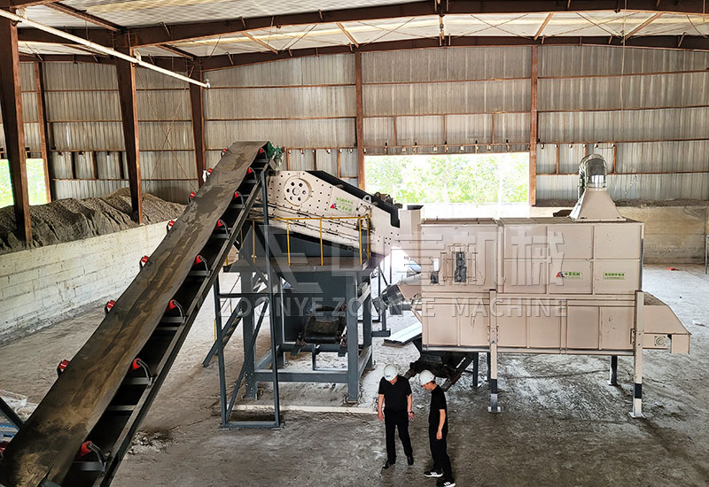 弛张筛+综合风选机 弛张筛+综合风选机