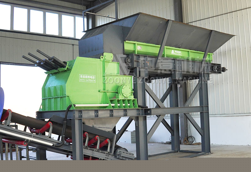 破袋机+链板输送机